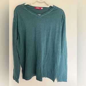 Agave Men’s Long Sleeve T-shirt Green XL